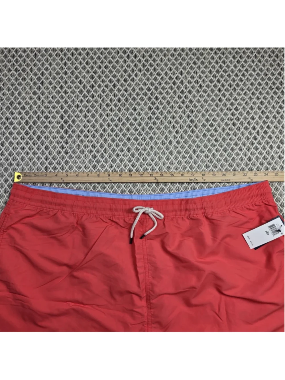 Polo Ralph Lauren Traveler Swim Trunks Mens 5XB Coral Red Big & Tall NWT